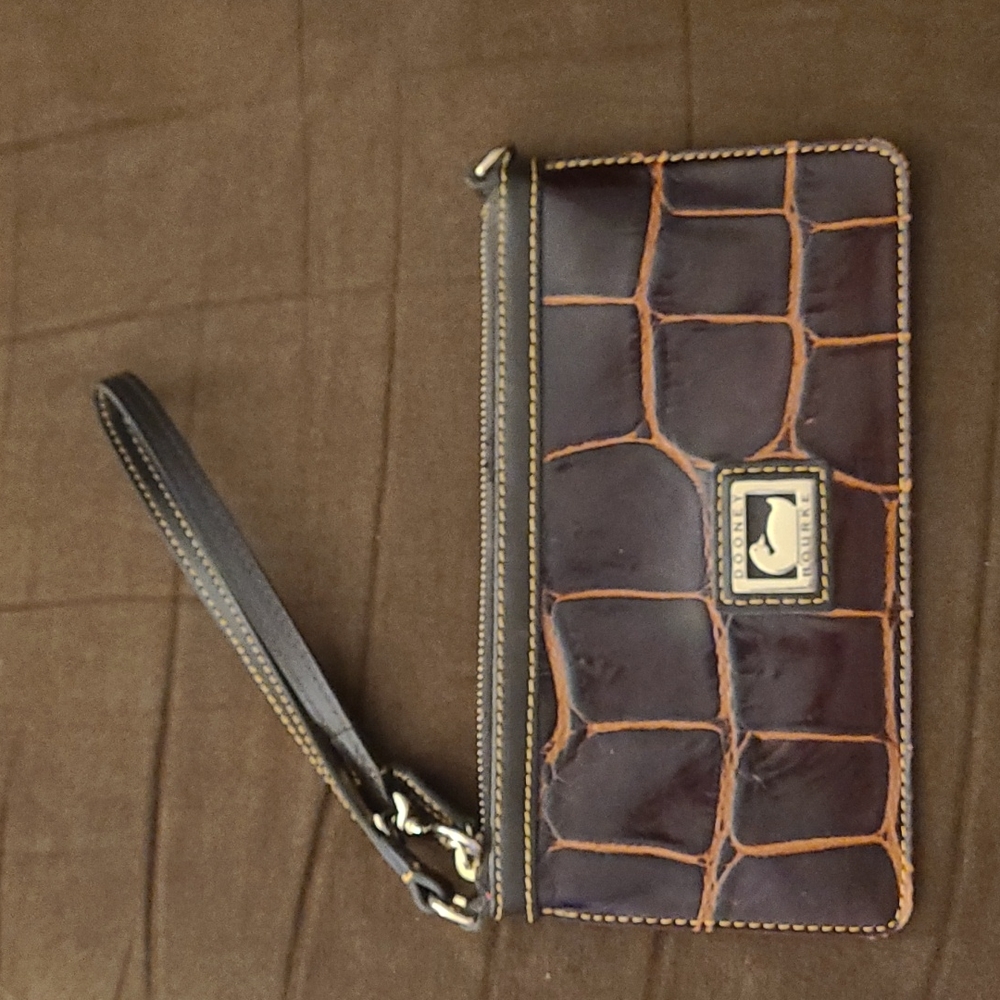 Dooney and Bourke Crocodile Style Wristlet
